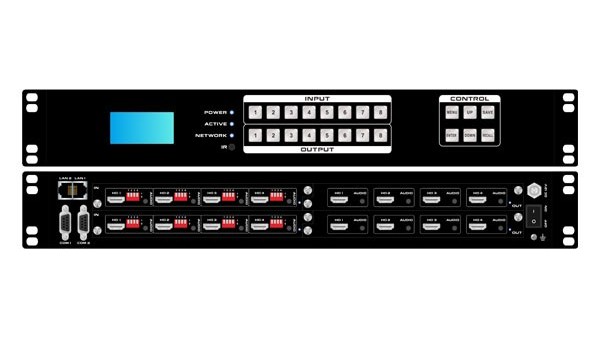 迷你款一卡四路插卡式夾雜矩陣BYOD-8800