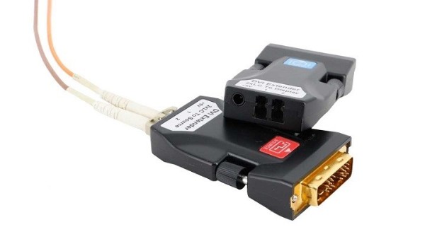 DVI兩芯單模光纖傳輸器FIBER-DVI-210TR DVI兩芯單模光纖傳輸器FIBER-DVI-210TR