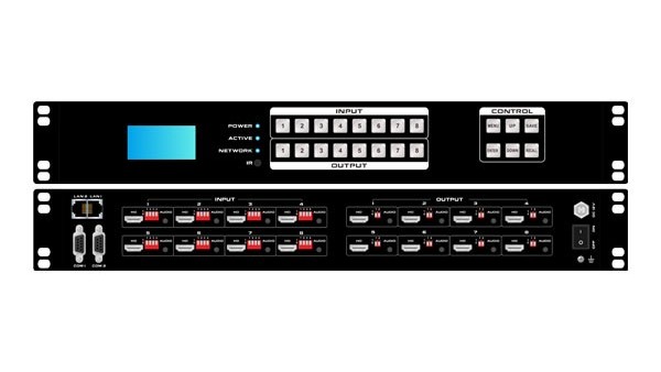 4K60 8進8出HDMI矩陣 1.5U -碧云祥