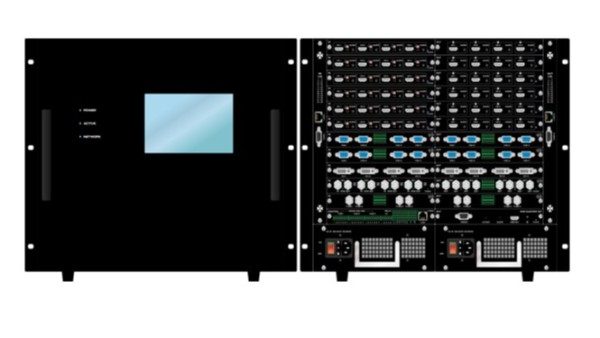 一卡四路插卡式夾雜矩陣-FM-4800