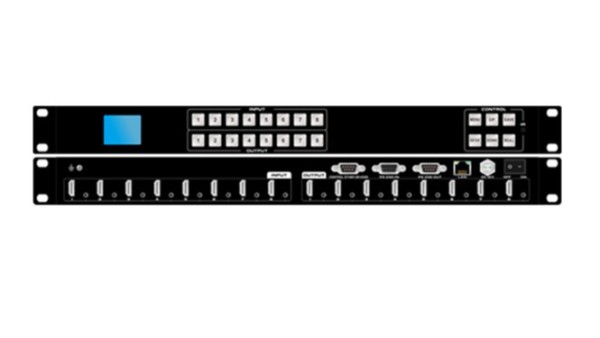 8進8出的HDMI無縫拼接矩陣-碧云祥