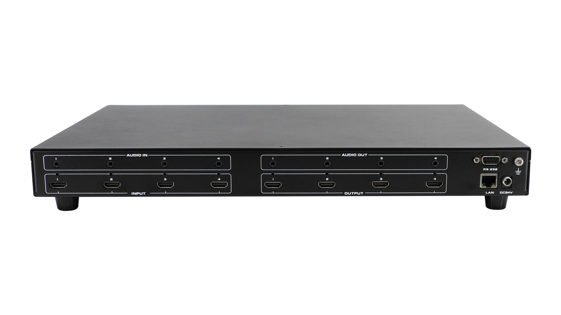 4進4出 4K30HDMI無縫拼接矩陣 4進4出 4K30HDMI無縫拼接矩陣