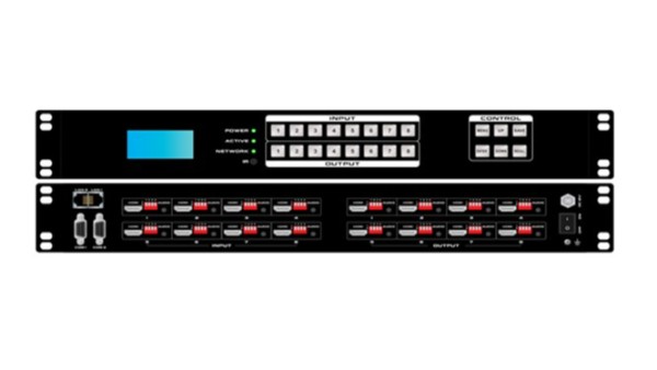 4K60 8進8出HDMI高清矩陣1.5U  -碧云祥