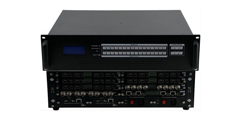 16進16出高清夾雜矩陣